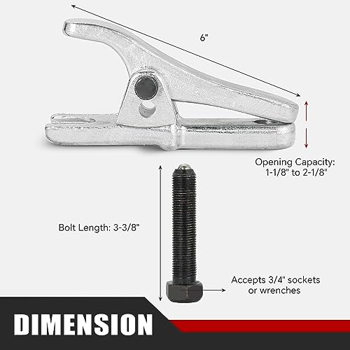 ATPEAM Universal Ball Joint Separator | Heavy Duty Remover Tool for Separating Arms, Tie Rods, and Ball Joints on Cars, Trucks, ATVs