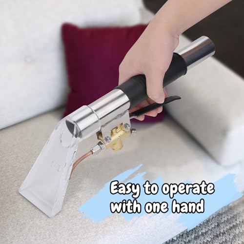 Extractor Head, Upholstery Carpet Furniture Vacuum Extractor Attachment, Stainless Steel Carpet Extractor Attachment, Auto Detailing Extractor, Extractor Wand