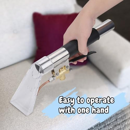 Extractor Head, Upholstery Carpet Furniture Vacuum Extractor Attachment, Stainless Steel Carpet Extractor Attachment, Auto Detailing Extractor, Extractor Wand