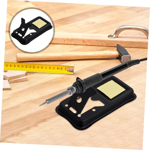 Electronics Soldering Iron Stand with - Metal Holder and Sponge for Projects for Hobbyists and Professionals Electronics Repair and Workshops
