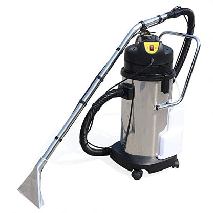 110V 40L Commercial Cleaning Machine 3 in 1 Portable Carpet Cleaner Extractor Vacuum Cleaner for Car Detailing,Housekeeping Companies,Hotels US Stock