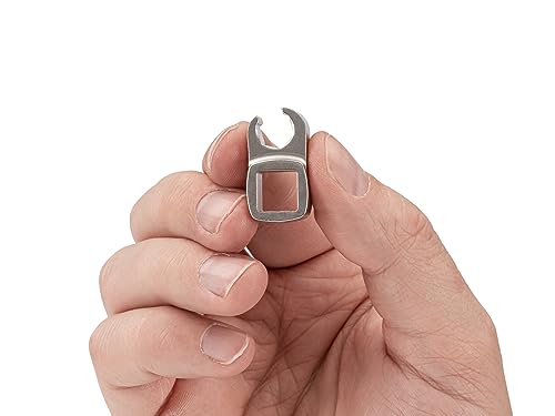 TEKTON 3/8 Inch Drive x 8 mm 6-Point Flare Nut Crowfoot Wrench | WCF16208 | Made in USA - size: 8 mm