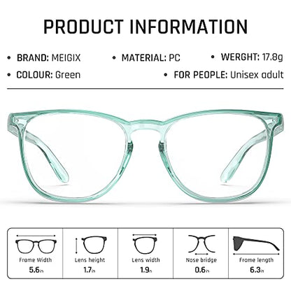 Stylish Safety Glasses, Clear Anti-Fog Anti-Scratch Protective Glasses For Men And Women - color: Light Blue