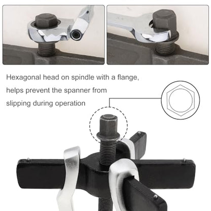 ChgImposs 2 Jaw 3 Jaw Gear Puller, Adjustable Bearing Puller, Reversible Removal Tool for Internal External Pulling, Puller Tool for Removal of Pulleys Flywheels Bearings Gears (6 Inch) - size: 6inch