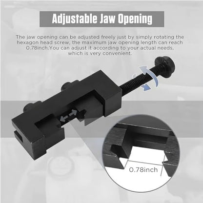 BESULEN Vehicle CV Boot Clamp Pliers, Auto CV Joint Axle Single Ear Hose Drive Shaft Clamping Tool for Car Dust Boot Locking Straps Removing, OEM 09521-24010 Compatible with ES RX NX RAV4