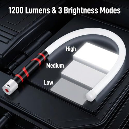 Flexible LED Work Light Stick Rechargeable Bendable Mechanic Work Light