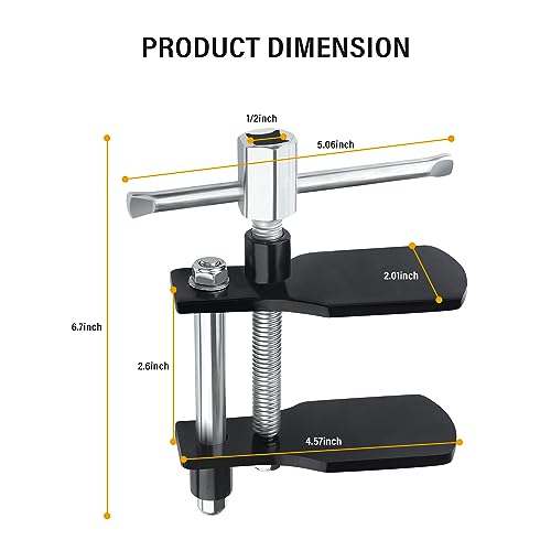 Brake Caliper Compression Tool - Heavy Duty Disc Brake Pad Spreader Tool for Brake Piston - Universal Car Accessories Brake Caliper Piston Tool Fits Car Truck SUV