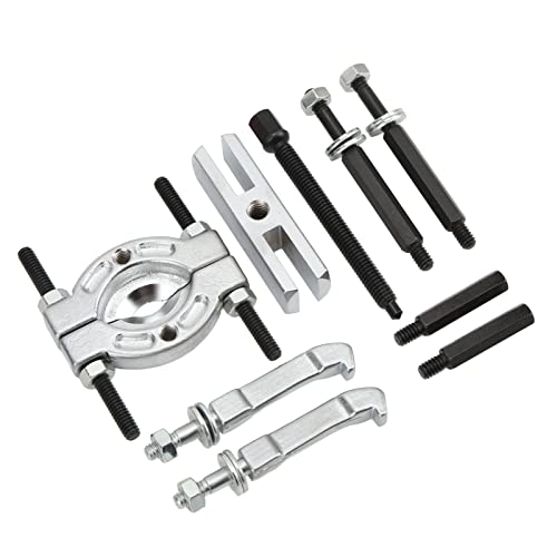 Bearing Puller Kit, Bearing Separator, Bearing Puller Set, 9pcs Bearing Separator Puller Set Portable Bearing Removal Tool Kit Metal Bearing Splitter