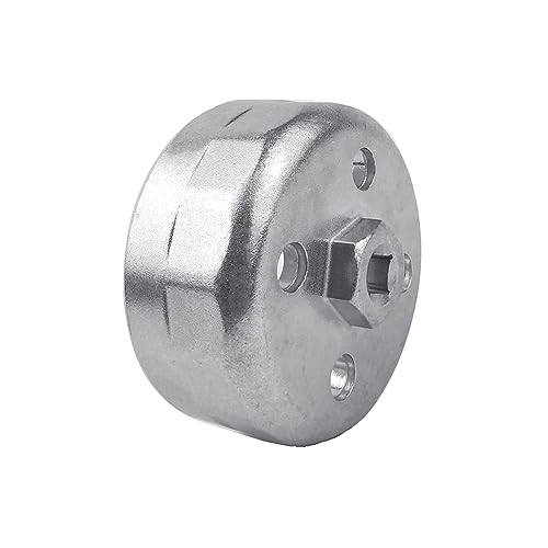 Heavy Duty 90.2mm 15Flutes Oil Filter Wrench for Land Rover and Jaguar -Oil Filter Cap Removal Socket Tool for 90mm Oil Filter Housing