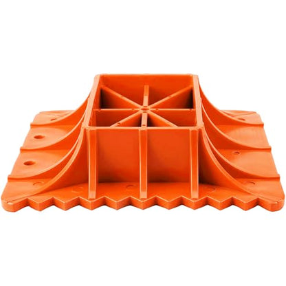 Seven Sparta Off-Road Base Stand Compatible with Hi Lift Jack PP Pad to Alleviate Jack Hoisting Sinkage（Orange） - style: Orange Base