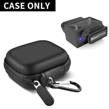 Car and Auto Mini Carry Case Compatible with BlueDriver Bluetooth Pro/Pro Next Gen OBDII OBD2 Scan Tool Monitor for iPhone & Android (Inner Black) -Bag Only - color: Inner Black