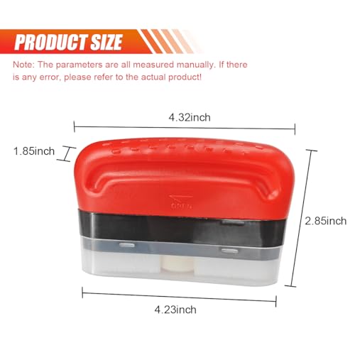 Automotive Oil Film Cleaning Brush - Reusable Glass Cleaning Board Car Windshield Glass Oil Film Remover Brush for Windows - Antifog Glass Coating for Windshield Improves Clarity and Visibility (4PCS)