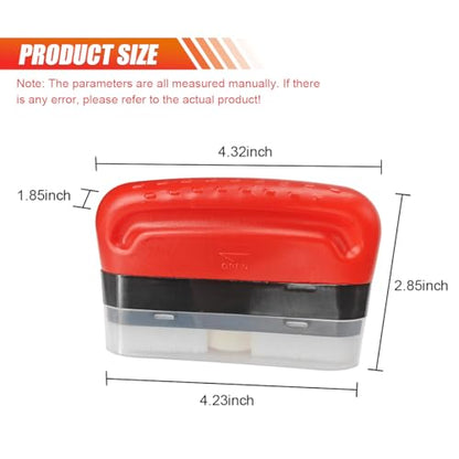 Automotive Oil Film Cleaning Brush - Reusable Glass Cleaning Board Car Windshield Glass Oil Film Remover Brush for Windows - Antifog Glass Coating for Windshield Improves Clarity and Visibility (4PCS)