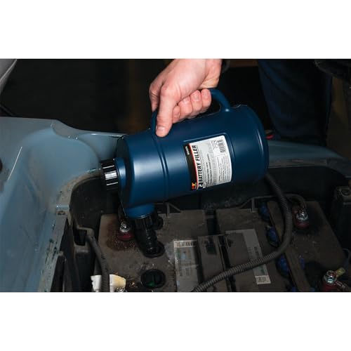 Performance Tool W54274 2 Quarts Battery Filler with Auto Shut Off and Drip-Free Valve, Perfect for Golf Cart and Deep Cycle Battery - style: Battery Filler (2QT)