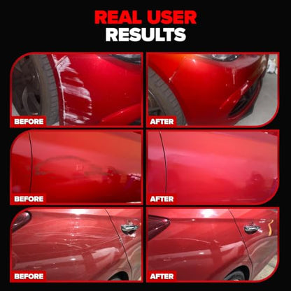Carfidant Red Scratch & Swirl Remover Polish for Red Cars & Restorer | Car Scratch Remover - style: Red Scratch Remover Kit