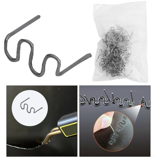 1000Pcs 0.8mm Wave Plastic Welding Staples for Hot for stapler Kit Car Bumper Repair Stainless Steel