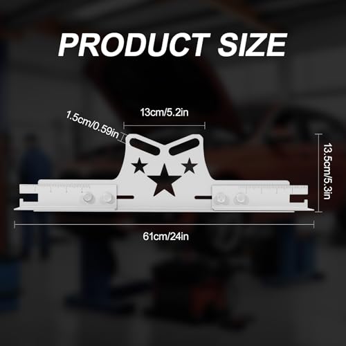 COOLWOLF Wheel Alignment Tool Plates,2-Pack,Toe Alignment Tool,3 in 1,Wheel Alignment Tool Kit for Toe Angle and Camber Angle,DIY,Alignment Tool Plates for Car,Truck,SUV,ATVs（Adjustable）
