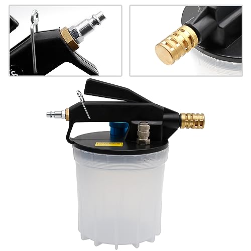 Saihisday 2L Brake Bleeder Vacuum Pump Kit，Long Silicone Hose Brake Bleeder Vacuum Brake Bleeder Brake Bleeder Tool with 40Inch Long Silicon Hose for Automotive Bleeding