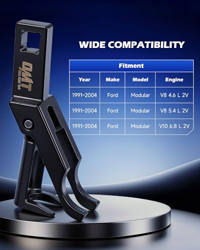 Orion Motor Tech Valve Spring Compressor Tool, Adjustable Valve Spring Tool Compatible with 1991-2004 Ford Modular V8 4.6L 5.4L V10 6.8L 2V Engines, 2-Valve Unibody Spring Retainer for Cylinder Head