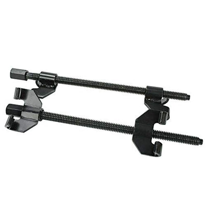 Fekuar Auto Strut 15" 380MM Coil Spring Compressor Tool, Heavy Duty Auto Suspension Compression Remover Installer Tool Set of 2 Black