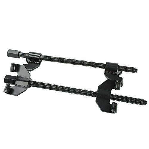Fekuar Auto Strut 15" 380MM Coil Spring Compressor Tool, Heavy Duty Auto Suspension Compression Remover Installer Tool Set of 2 Black