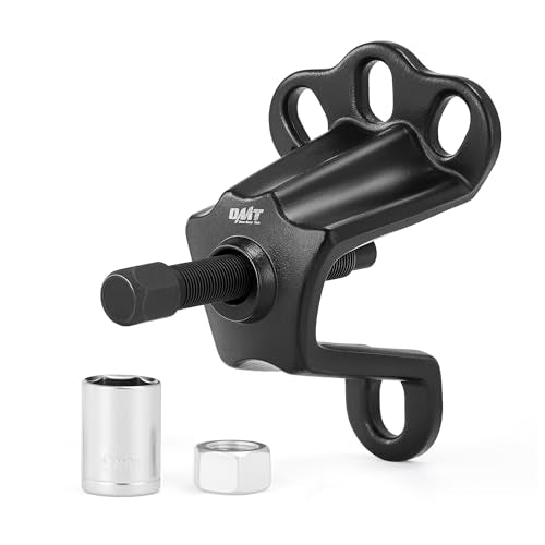 Front Wheel Hub Puller, Universal Flange Type Hub & Axle Remover Tool | Fits 3-3/4 to 4-1/2" IDs. Universal FWD hub installer & remover with 5/8" x 18 forcing bolt. Socket included. - size: 1-Piece