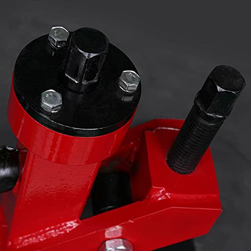 Bead Breaker 5in Manual Tire Bead Breaker Tire Bead Repair Tool For Tire Removal, Heavy Duty Bead Buster Tire Changing Tools Bead Breaking Force for Car Truck, Tractor, Mower, ATV, RV, Golf Cart, Red