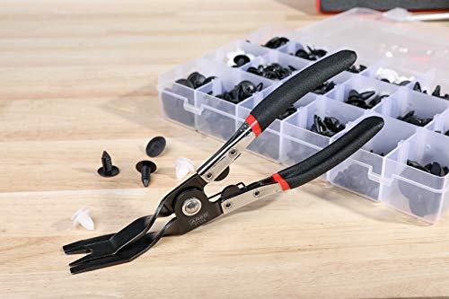 ARES 71134 - Clip Removal Plier - Easily Removes Trim and Upholstery Clips and Fasteners - Prevents Damage to Trim and Fasteners - size: Clip Removal Plier