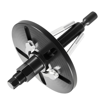 VEVOR Harmonic Balancer Puller Removal & Install Tool Kit, All-Steel Harmonic Balancer Installer Set Tool Kit for Removing and Installing of Balancers, Flywheels, Crankshaft Pulleys, Steering Wheels - color: harmonic balancer puller installer set
