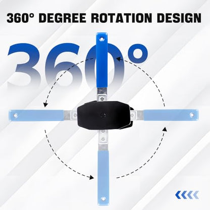 BARTOO Brake Tools, Brake Caliper Tool, 4 in 1 Universal Disc Brake Caliper Piston Compressor Tool, Brake Caliper Press Tool with 2 Brake Caliper Hooks, for Car Brake Repair