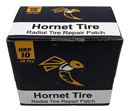 Reinforced Heavy Duty Radial Tire Repair Patches HRP-10 (3"x2") - size: 3"x2"