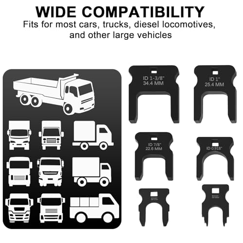 DEF&Fuel Line Disconnect Tool Set, DEF Line Disconnect Tool | Easy Access to Breather/Fuel/Coolant/DEF,Compatible with 2012+ Ford Chevy Silverado Tahoe Suburban GMC Sierra Yukon