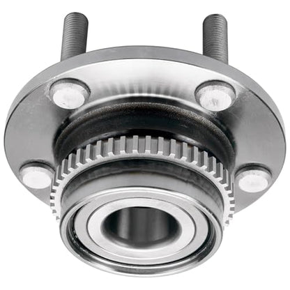 Detroit Axle - 2 Rear Wheel Bearing and Hubs Assembly with ABS Ring & 5-Lug for Kia Sportage 2005-2010 & Hyundai Tucson 2005-2009, FWD & 4-Wheel ABS Only - style: 512267 x2/Pair