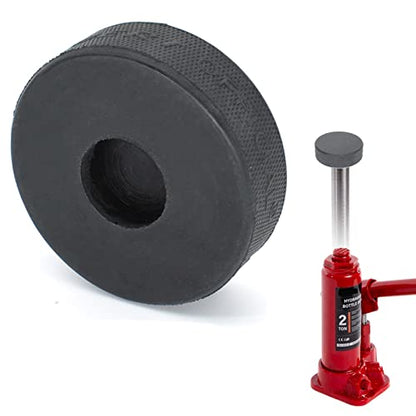AUTOXBERT Bottle Jack Rubber Pad Anti-Slip Adapter Support Block Car Lift Tool for Most 2 Ton Bottle Jacks Jacking Points Universal Repair - size: 20MM