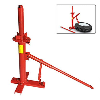 MOTOOS Manual Portable Hand Tire Changer Bead Breaker Tool Mounting Home Shop Auto 8" to 16", Red