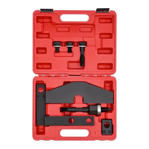 Camshaft Holding Tool Kit Compatible with BMW Mini Cooper (W10/11), 2001-2007 R50203-2007 R52 2001-2007 R53 Camshaft Engine Timing Tool Set Engine Locking Timing Tools Kit Red, Black