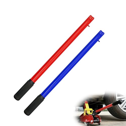 2 Ton Horizontal Hydraulic Jack Handle - Floor Jack Hydraulic Bottle Big Red Vertical Car Handle Replacement Use for Car Jack Accessories