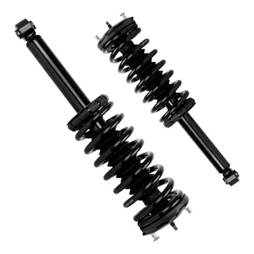 PHILTOP Rear Struts Assembly Shock Absorber Direct Replacement for Maxima 1995 1996 1997 1998 1999, Quick Suspension 171293, Struts with Coil Spring Assemblies SAA040 Set of 2 - size: 1995-1999 Maxima Rear