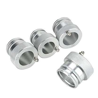 4Pcs Upgrade Wheel Bearing Greaser Tools Compatible with Ranger 800 900 XP1000 and Most UTV ATV Polaris Can-Am Maverick X3 Bearings w/Inner Dimension of 35mm+39mm+40mm+ 44mm
