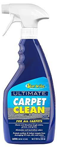 STAR BRITE Ultimate Carpet Clean With PTEF, High-Performance Cleaner | Foaming action lifts dirt, dissolves oily stains, grease and fish blood, deodorizes, polymer coating repels UV rays