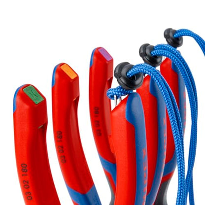 KNIPEX Long Nose 40 Angled Pliers w/Cut