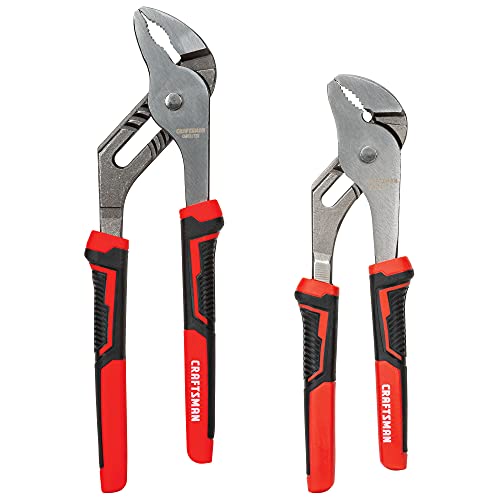 CRAFTSMAN Pliers, 8 & 10", 2Piece Groove Joint Set (CMHT82547) - size: 2 piece, style: Pliers(2 pack)
