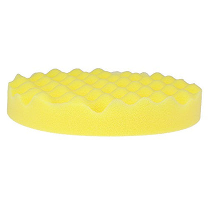 MDEOOSKY 4Pcs 7 Inch Waffle Polishing Foam Buffing Pad Set Replacement for Car Polishser
