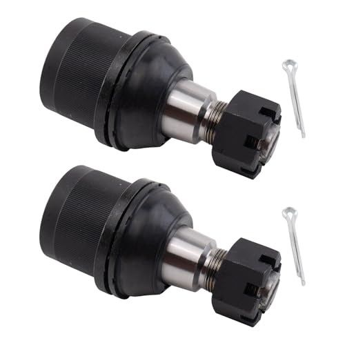 TRQ Front Lower Driver and Passenger Side Ball Joint Set Compatible with 2014-2022 Ram 2500 2013-2022 3500 - style: PSA48834