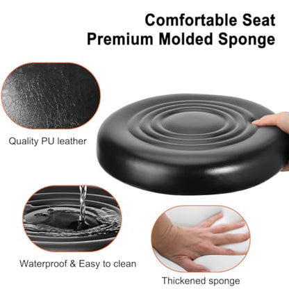 FLOLXNB Garage Mechanic Stool with Storage Tray,Low Height Rolling Shop Stools, Rolling Mechanics Seat Chair Height Adjustable, Rolling Shop Chair, Work Stool Creeper Seat (Style 3) - style: Style 3