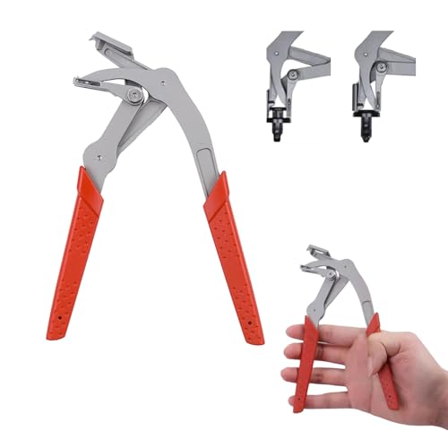 Car Clip Pliers, Panel Clip Removal Pliers,Heavy-Duty Non-Destructive Removal Tool for Door Panels, Trim Clips, Rivets, and Interior Panels, Damage-Free Disassembly