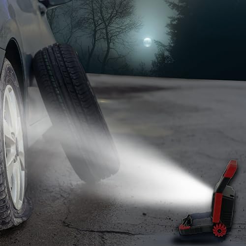 Schumacher Electric Lithium Rechargeable Work Light, SL923, 270 Degree Adjustable Base, 1400 Lumens, Three Charging Modes, USB Charging Port