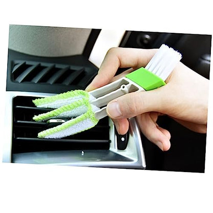 Air Vent Brush Set Car Air Conditioner Cleaning Tool Dust Brush for Dashboard Window Vent Mini Duster