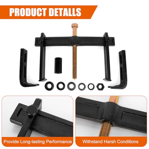 PSLER Hub Drum and Rotor Puller Kit Replace for 78830 for Car Repair | Fits 1-1/4 inch socket or 32mm wrench, heavy duty forged alloy, for car and truck maintenance, disassemble stuck hubs