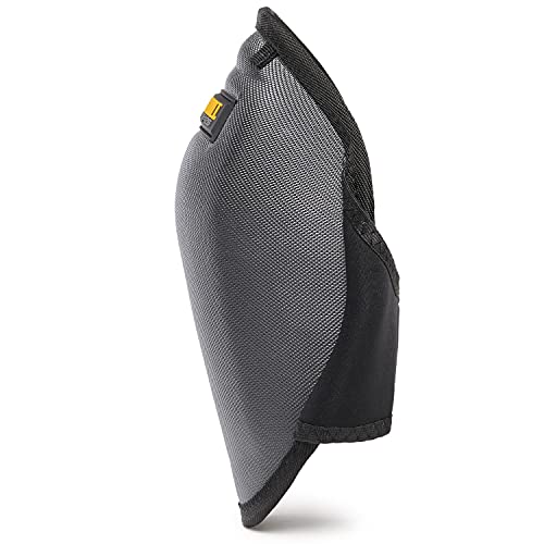 ToughBuilt – FoamFit Professional Knee Pads, Heavy-Duty Ergonomic Support with Adjustable Straps for All-Day Comfort & Protection (TB-KP-2B) - size: Standard (Grey/Black)